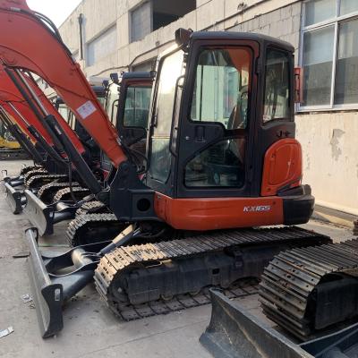 China KX165 Kubota Graafmachine Gebruikte bouwmachines 0.24m3 Te koop