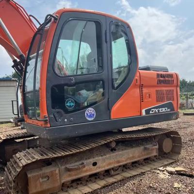 Chine Used Doosan DX130LC-9 Excavator with 66kw Power from Original Korea in Shanghai Yard à vendre