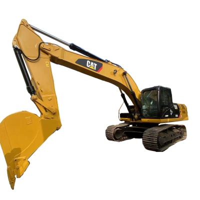 China 20 ton Caterpillar 320D 329 330d hydraulic tracked crawler excavator machine used cat 320dl excavators for sale