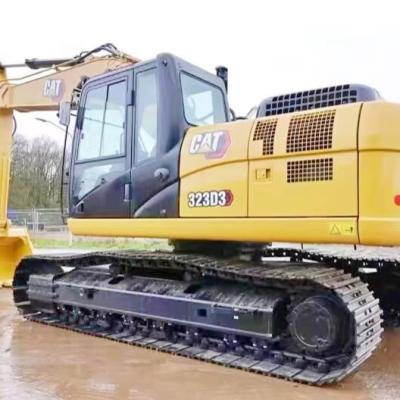 China Digging in good condition, sold at a cheap price, 23 tons of mining type Caterpillar 323 second-hand excavator Digging for sale