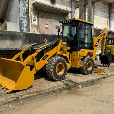 China Second Hand CAT420 Loader with Strong Power and Overall Soft Steel Design for sale