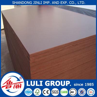 China Exterior Marine Plywod / Film 18mm Faced Plywood From Luli Group for sale