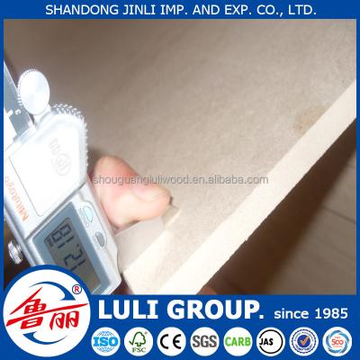 China Shandong LULI GROUP China Wood Factory Indoor Price Medium Density Fiberboard Indonesia MDF for sale