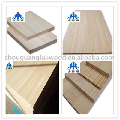 China No joint 12mm/15mm/18mm pine finger board for luligroup furniture/decoration for sale