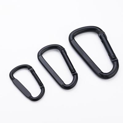 China Factory direct sales industry d type spring hook general hook hardware flattening hammock hook yoga accessories for sale