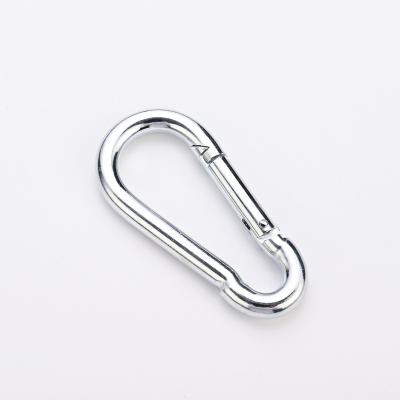 China Health care factory direct sales 6# hardware spring hook 316 stainless steel mountaineering buckle hook hanging buckle 304 for sale