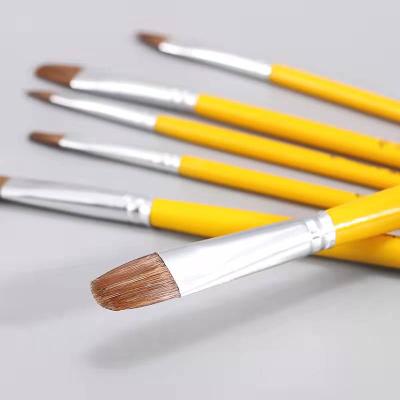 China High Qulaity LangHao Water Chalk Brush Brush Products Are Flat Head 6 Pens Suits for sale