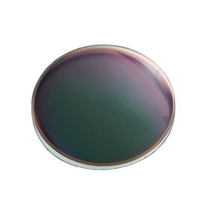 China Products 1.61 HMC UV400 Index Single Vision Factory High Single Vision Lens AR Green Coating Optical Lenses for sale