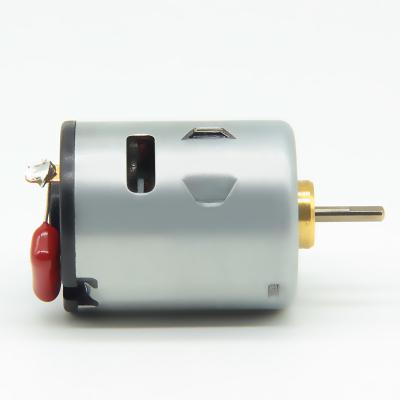 China 28mm waterproof dc brushed motor, 5v 24v 12v dc micro carbon brush motor for electric vacuum cleaner motor 500 rpm for sale