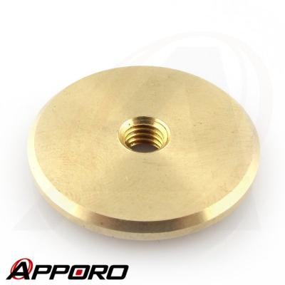 China APPORO Custom Machining CNC Lathe Cover C3604 Brass Casing Stabilizer for sale