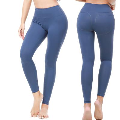 China Dropshipping High Quality Breathable Fitness Sports Pants Women Workout Yoga Gaiters With Pocket for sale