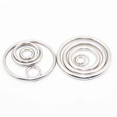 China Wholesale Mechanical Hardware Marine Hardware Stainless Steel O Ring 304/316 Boat Round Ring for sale