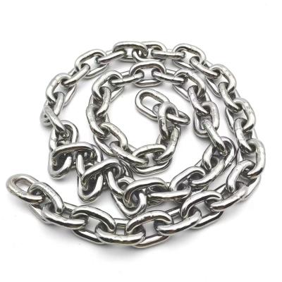 China Customization SS316 or SS304 Stainless Steel Welding Chain Wholesale Short-Link Drag Chain From Various Diameters Factory for sale