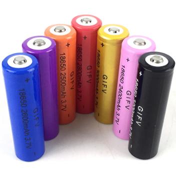 China Toys High Power 18650 3.6v 2600mAh Cylinder Lithium Ion Rechargeable Battery Cell for sale