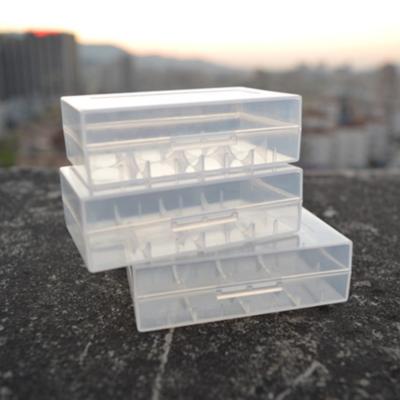 China Plastic Case 20700 18650 Li-ion Battery Box PVC 21700 OEM Factory Customization Battery Case for sale