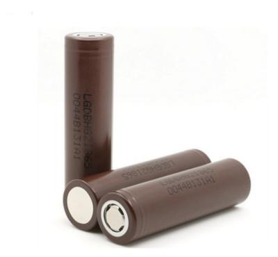 China Original Toys 3.6V 18650 INR18650 HG2 3000mAh 20A E-CIG Battery For LG for sale