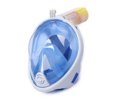 China Anti Fog Snorkeling Mask Set Clear Silicone Anti Fog Full Face Snorkeling Mask for sale