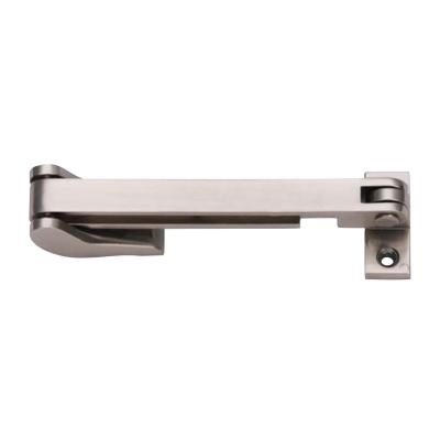 China Satin Nickel Hardware Modern Accessories Door Zinc Alloy Door Guard for sale