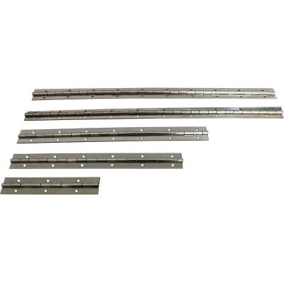 China Jiangmen Modern Continuous Stainless Steel Piano Hinge Furniture Piano Sideboard Hinges Connect To Join for sale