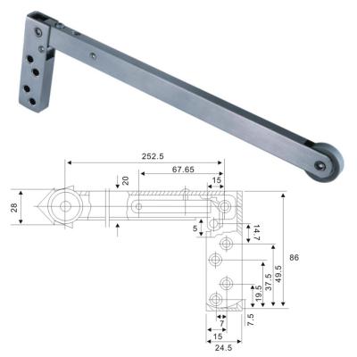 China China Gold Supplier Modern Stainless Steel Door Picker for sale