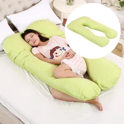 China Massage U Shape Pure Full Body Pregnancy Pillow 100% Cotton Pregnant Woman Pillow Wholesale for sale