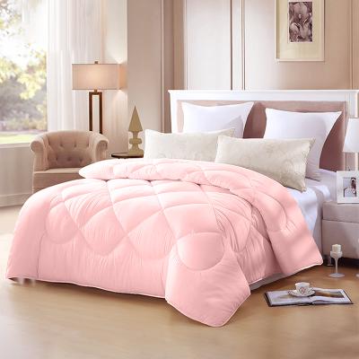 China Wholesale Comfy Soft Comfortable Solid Color Cotton 100% Organic Comforter for sale