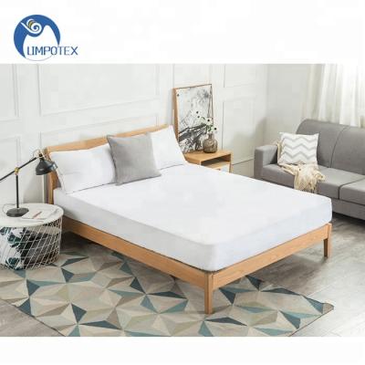 China Custom Size Anti Dust Mite Air Permeable Hot Sale Waterproof Breathable Mattress Cover for sale