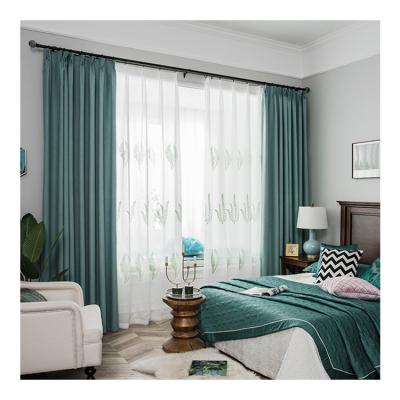 China 100% Polyester Blackout European Curtains And Drapes Living Room Curtains for sale