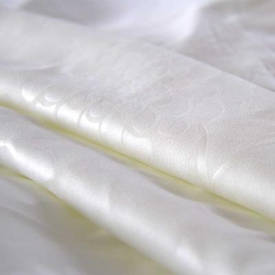 China 100% Polyester Waterproof Microfiber Jacquard White Dyed Embossed Fabric for sale