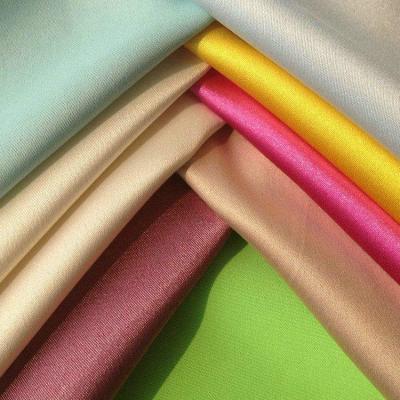 China Waterproof Soft Shiny Polyester Anti Dust Mite Satin Fabric For Bedding for sale