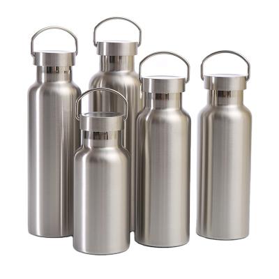 China Business Travel Metal Water Bottles Stainless Steel 750ml 1000ml Custom Beverage Bottle BPA Free Logo Double Wall Insulated Coffee for sale