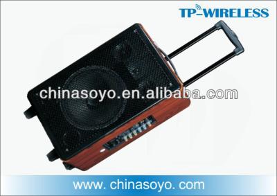 China PORTABLE 2.4GHz Digital Wireless Outdoor Portable Speaker PA System for sale