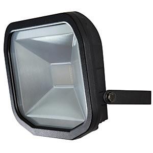 China Slim 10w Waterproof Led Security Flood Light Black Aluminum Corrosion Resistant for sale