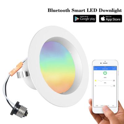 China Dimmable Bluetooth Geleide Downlights 134*125mm Energie - besparing en Efficiënt Te koop