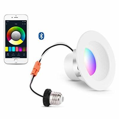 China La protección del medio ambiente Bluetooth llevó Downlights con alta eficacia óptica en venta