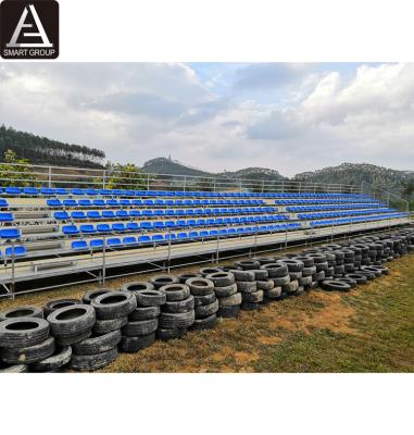 China Sports.venues 6 Tiers Factory Price Metal Bleachers Directly Used Outdoor Sport Scaffolding Bleachers Gym Grandstand Seating for sale