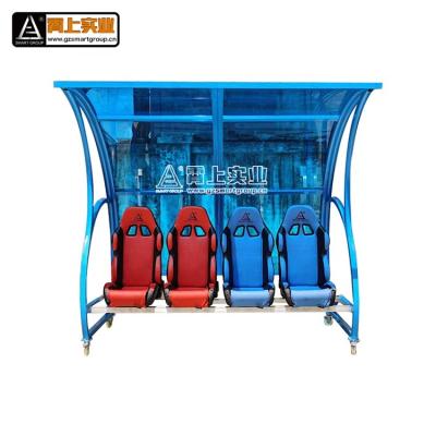 China Good quality 6061/T6 aluminum alloy soccer bench team shelter, replacement bench, team bench with packing seats for sale