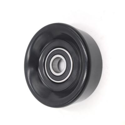 China Steel it is suitable for Toyota rand cooluze FAW Hongqi Shengshi tensioner belt guide pulley 16603-50010 for sale