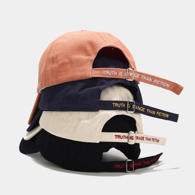 China JOINT Vintage Custom Baseball Dad Hats Women Embroidery Hats Wholesale Metal Buckle Logo Metal Buckle Hats for sale