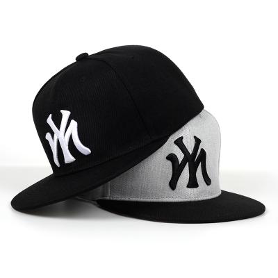 China COMMON Cheap Custom Hat No Minimum Wholesale Customize Embroidery Hip Hop Bill Snapback Hats Flat Bulk for sale