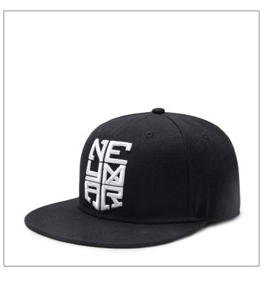 China JOINT Wholesale 6 panel 3d embroidery hip hop black design your own custom logo private label custom hat for men for sale