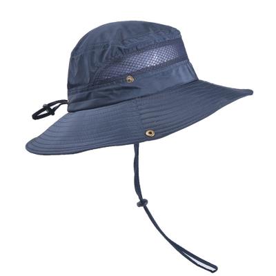 China Character Waterproof Wide Brim Sun Hat For Fishing Men Women UPF50+ Bucket Hat Wholesale Sun Hat for sale