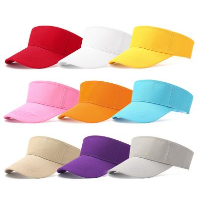 China Golf Character Golf Tennis Hat Comfortable Breathable Single Hat Adjustable Running Sun Visor Hats for sale