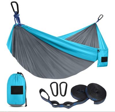 China Durable Professional Parachute 210T Nylon Professional High Quality Portable Durable Outdoor Camping Hammock for sale