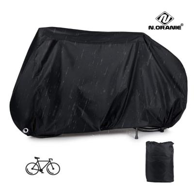 China Wholesale Waterproof 210D Silver Coated Polyester Oxford Shelter Rain Proof Bike Cover Waterproof Bicycle Cover for sale