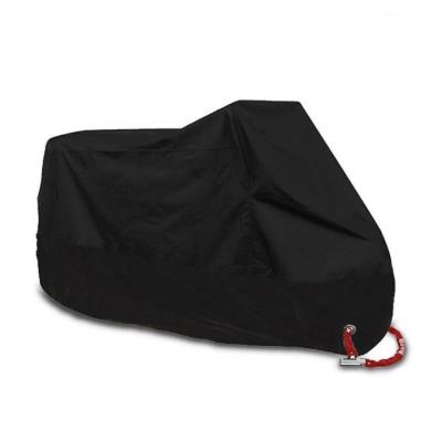 China 190T Waterproof Cheap Price Waterproof Fabric Rainproof Motorcycle Cover Outdoor Engine Cover for sale