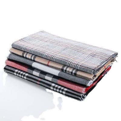 China All-match cashmere tassel autumn and winter soft custom wool scarf men and unisex thick women/male plaid shawl for sale