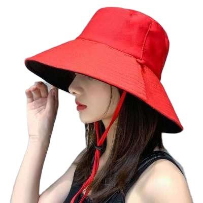 China Factory Supply Women UV Protection Leisure Sun Block Dishonest Soft UV Fisherman Hat Anti - for sale