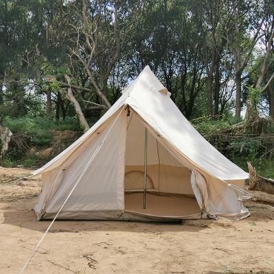 China Camouflage/field play factory tent outdoor camping thickened Indian multi-person cotton yurt camping tent for sale