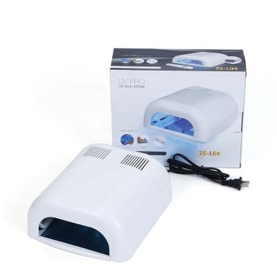 China 2012 ZS-L04 Hot Selling Hot Seller 36W Bright UV Lamp UV Gel Nail Dryer Curing Nail Beauty Shop for sale